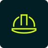 align safety helmet icon
