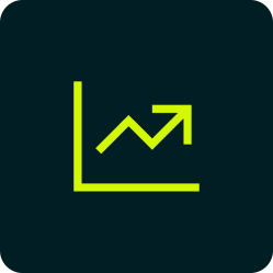 align analytics trend report icon