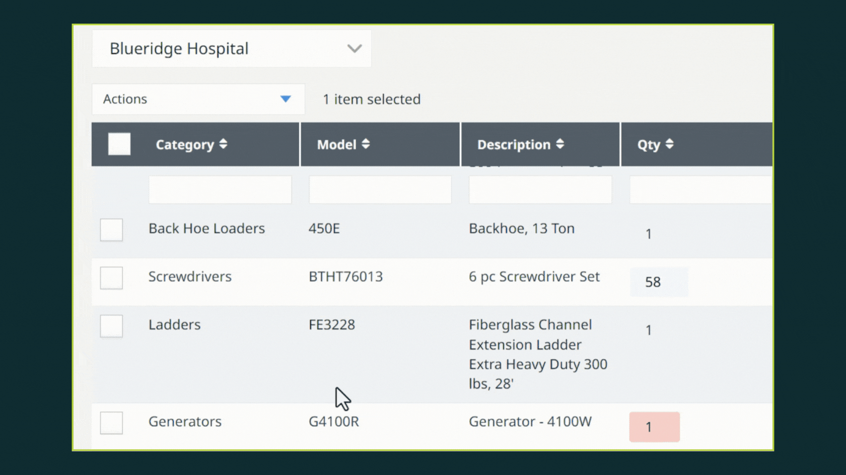 add requisitions in job stock