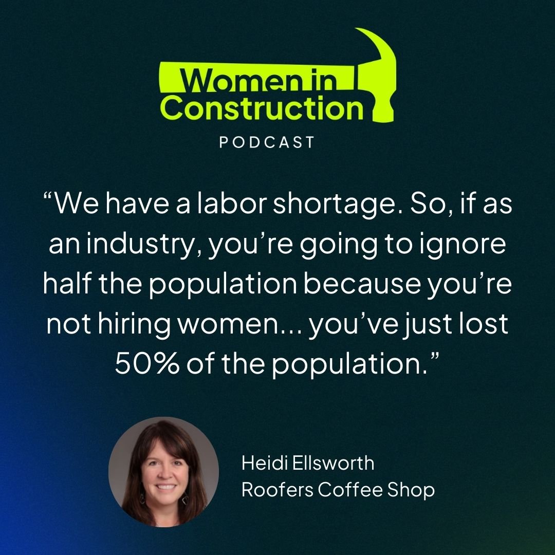 women in construction quote